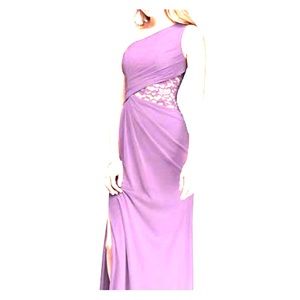 Wisteria One Shoulder Bridesmaid dress
